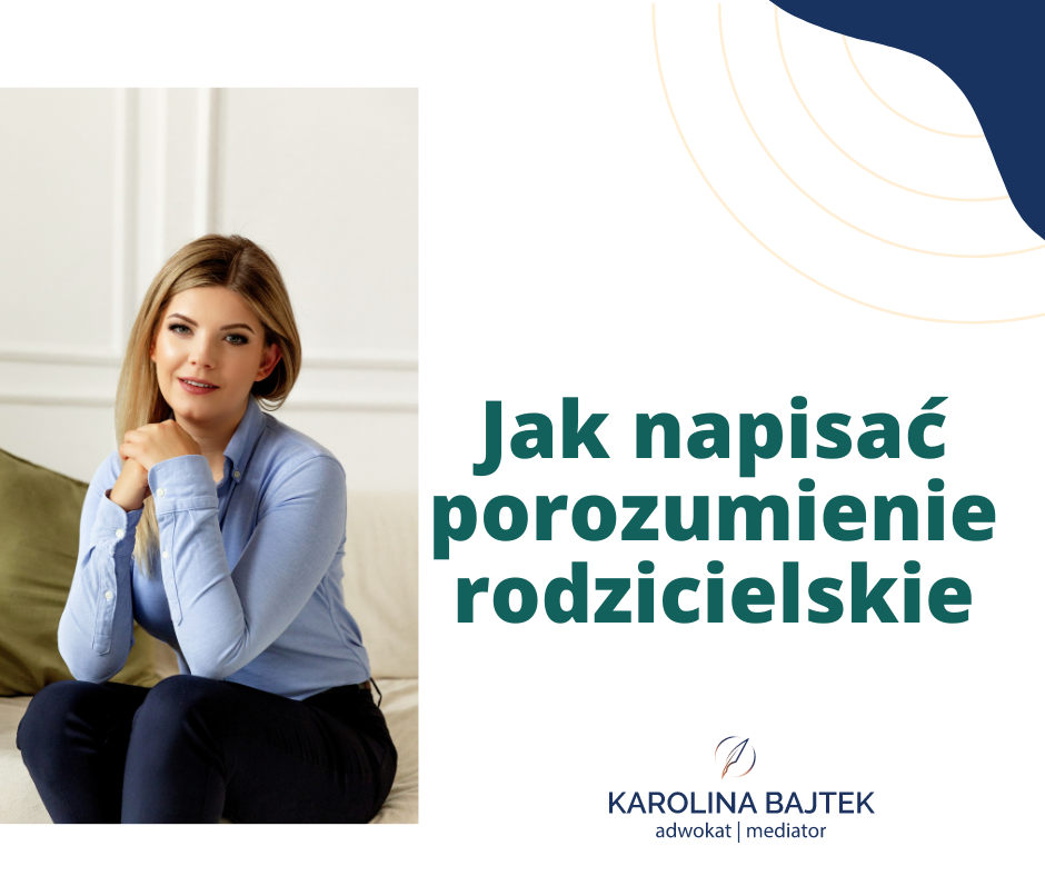 jak napisać porozumienie rodzicielskie